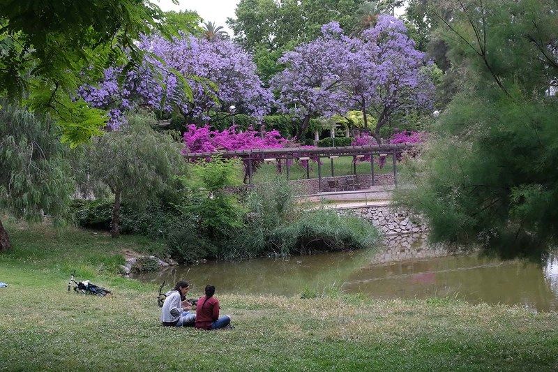 Parque de Can Mercader en Cornellà de Llobregat