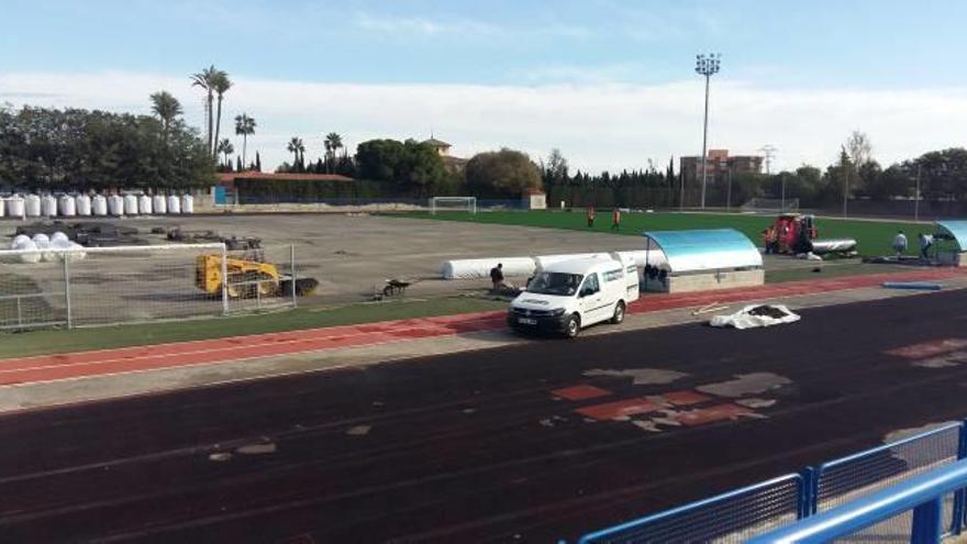 Mejoras en el campo de fútbol