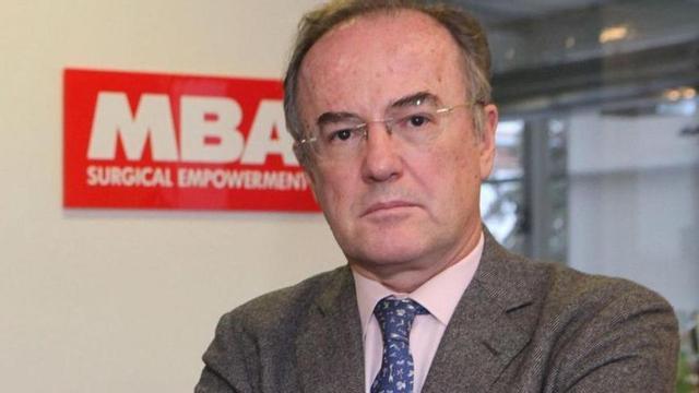 Carlos Marina Barrio, en la sede de MBA. | Á. González