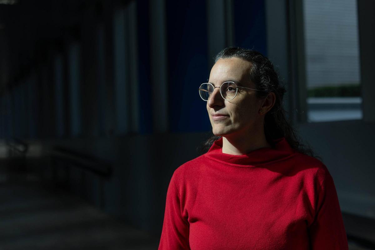 La investigadora Cristina Arimany, este martes en el IBEC.