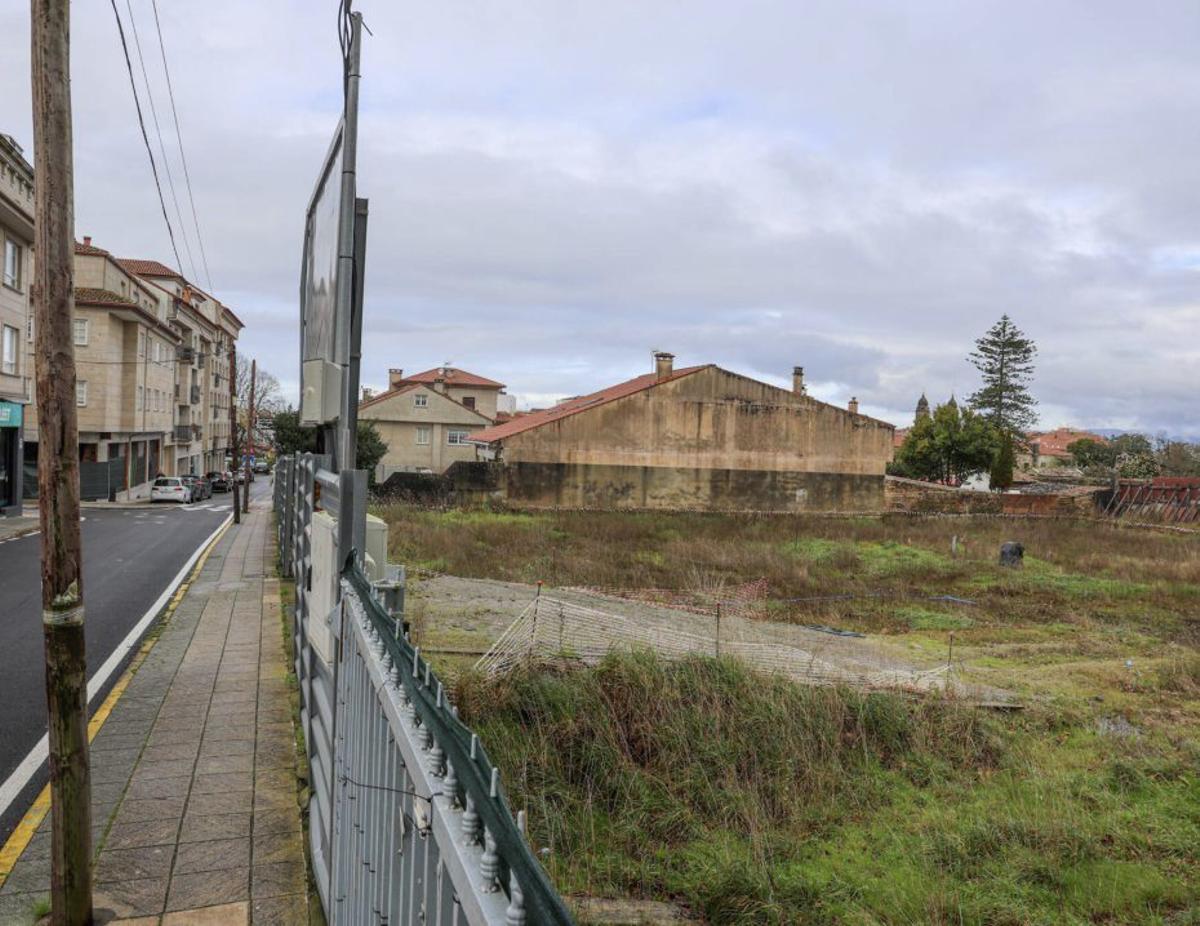 Parcela del Cuartel de Cambados.