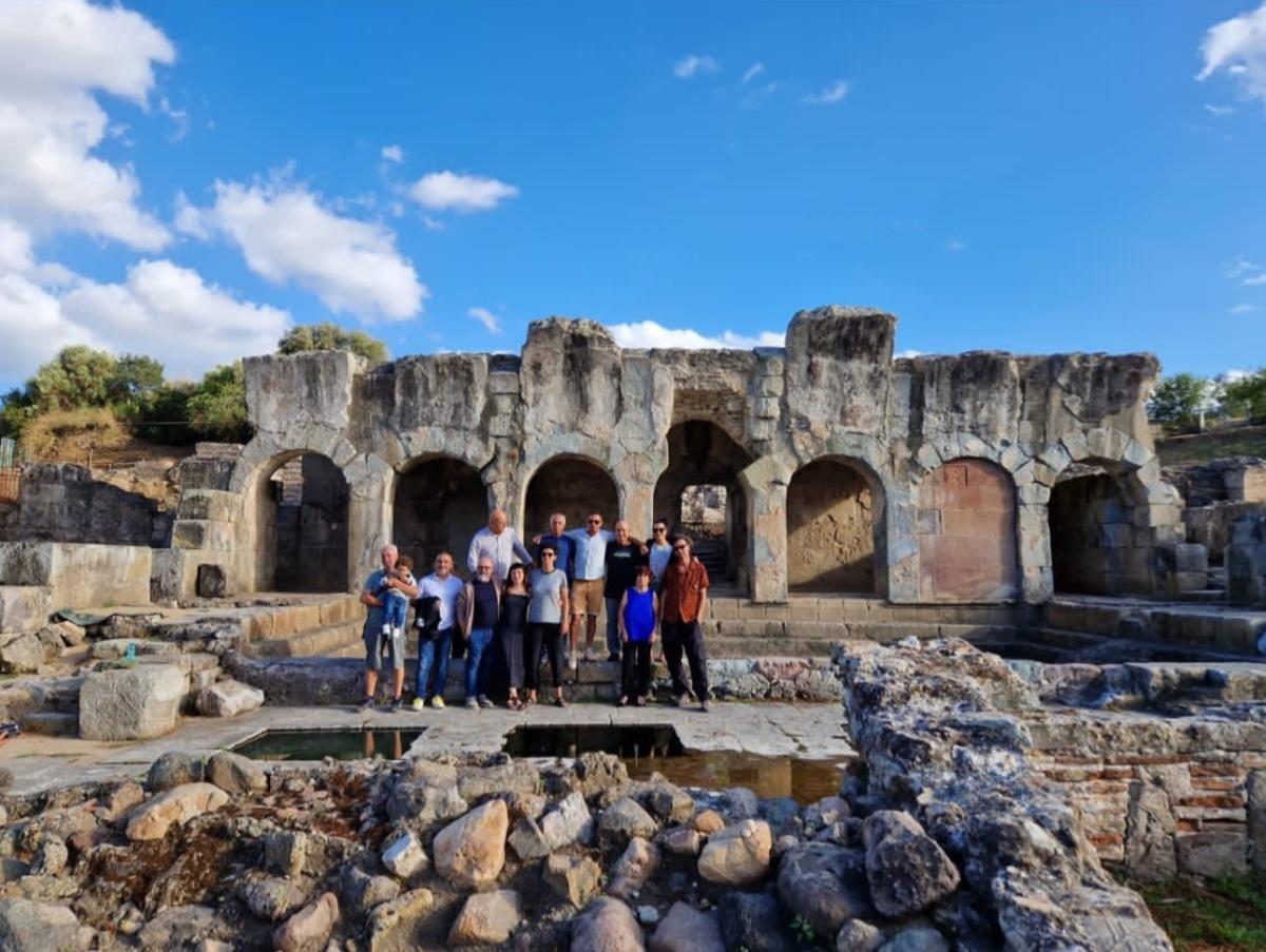 Termas romanas de Fordongianus, en Cerdeña, donde se ha celebrado el simposio