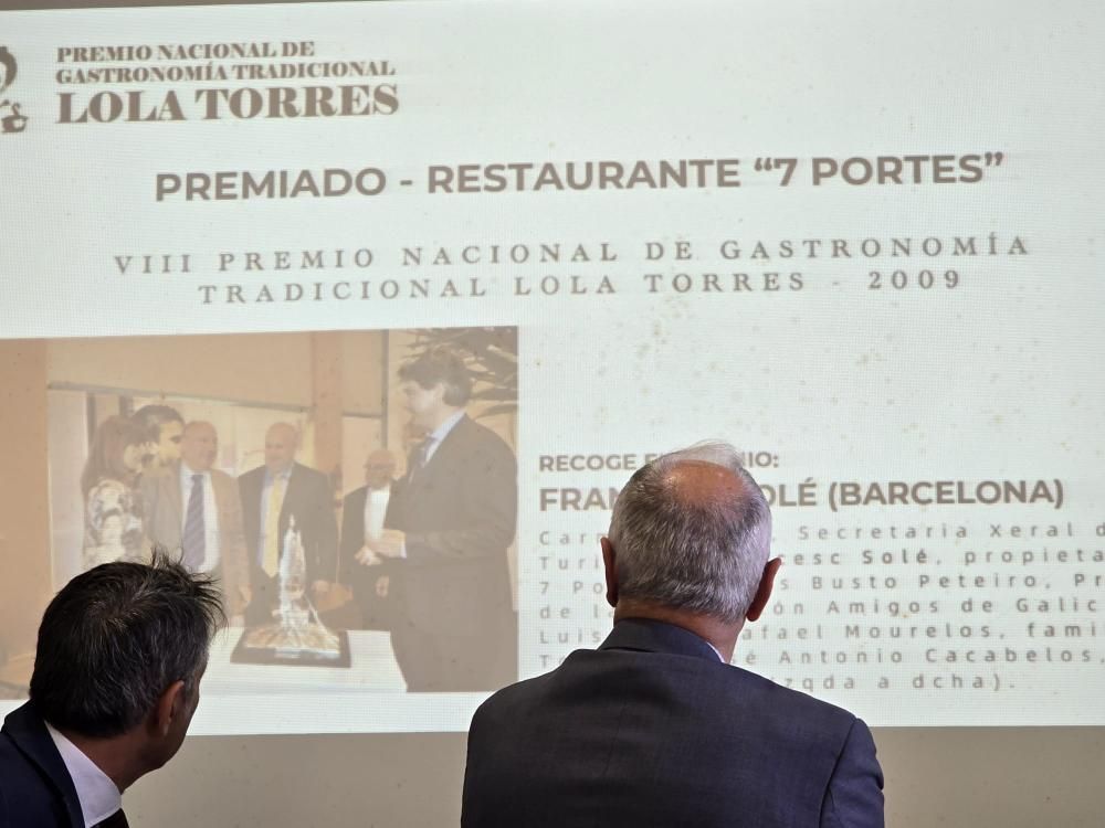 El acto del Premio Nacional de Gastronomía Tradicional Lola Torres, en imágenes