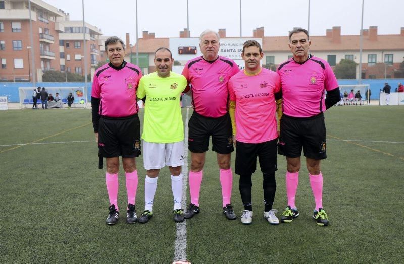 Partido solidario en el campo César Láinez