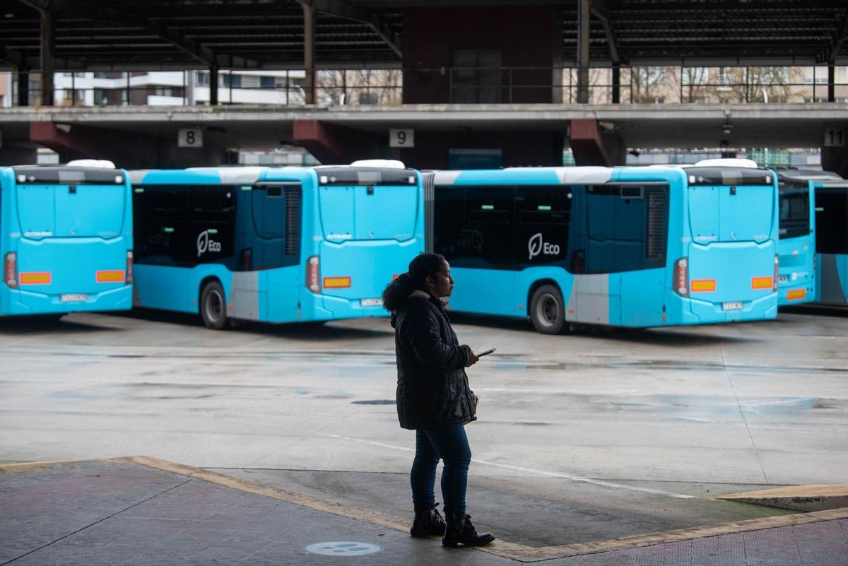 Estación de autobuses de A Coruña.