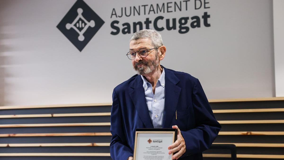 Joan B. Culla a l'Ajuntament de San Cugat