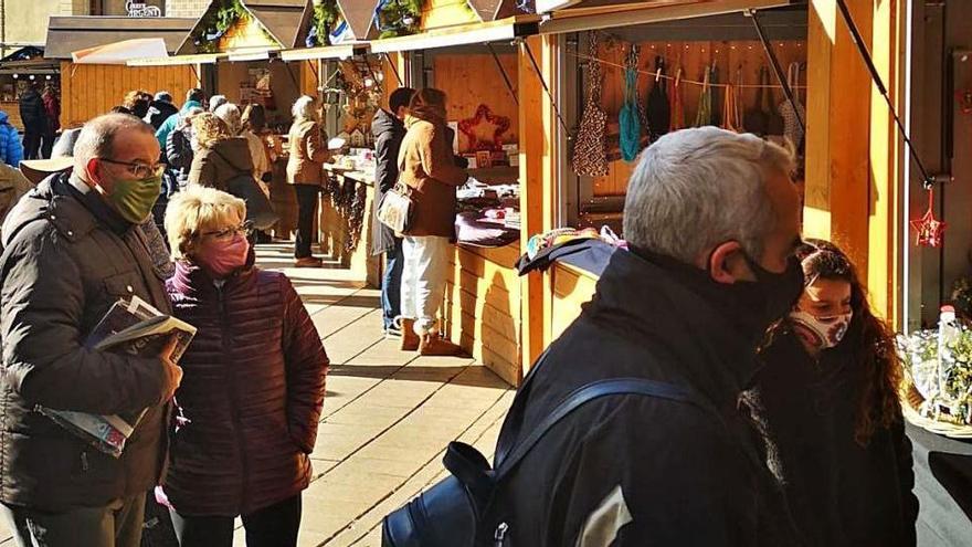 Igualada obre el mercat de Nadal amb bona sensació