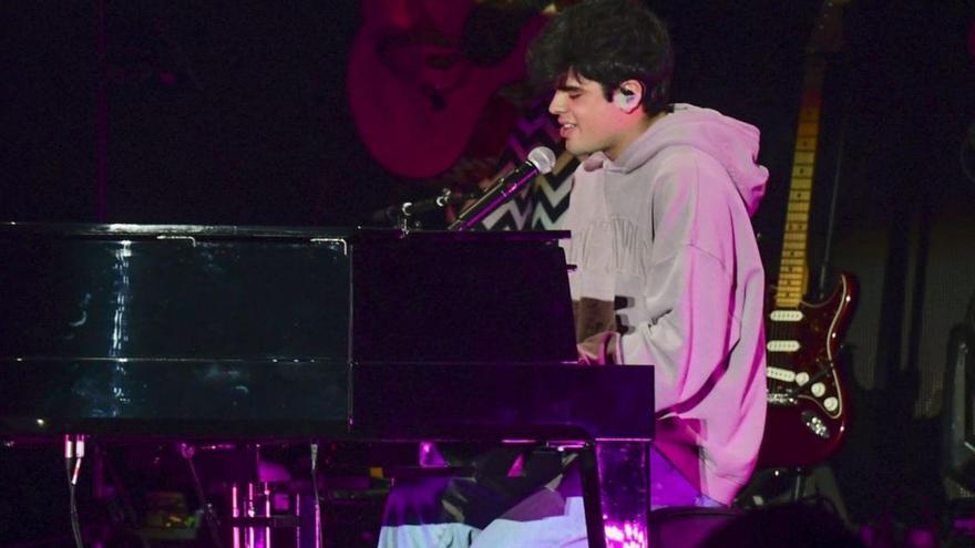 Íñigo Quintero, al piano en uno de sus últimos conciertos.   | // LOC