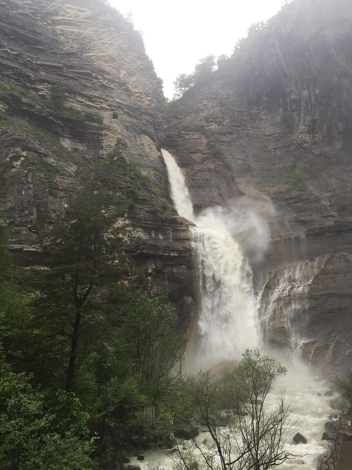 Barranco Cascada Via Ferrata Sorrosal Broto Rio