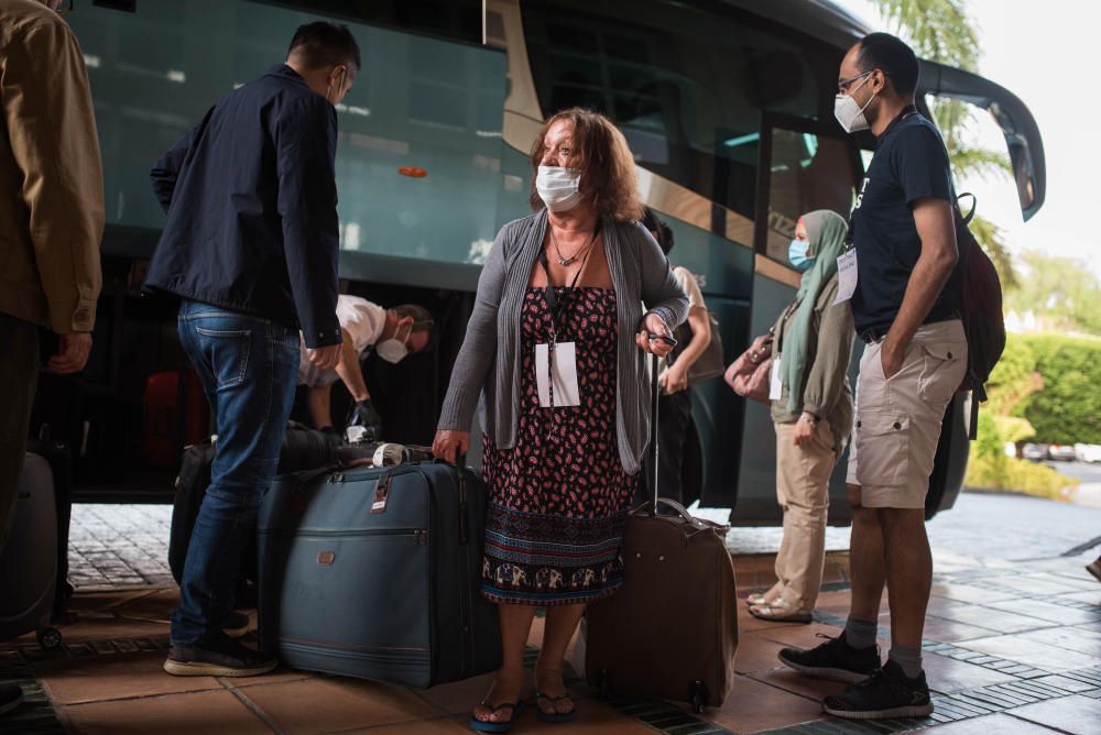 Tenerife recibe el vuelo de la OMT.