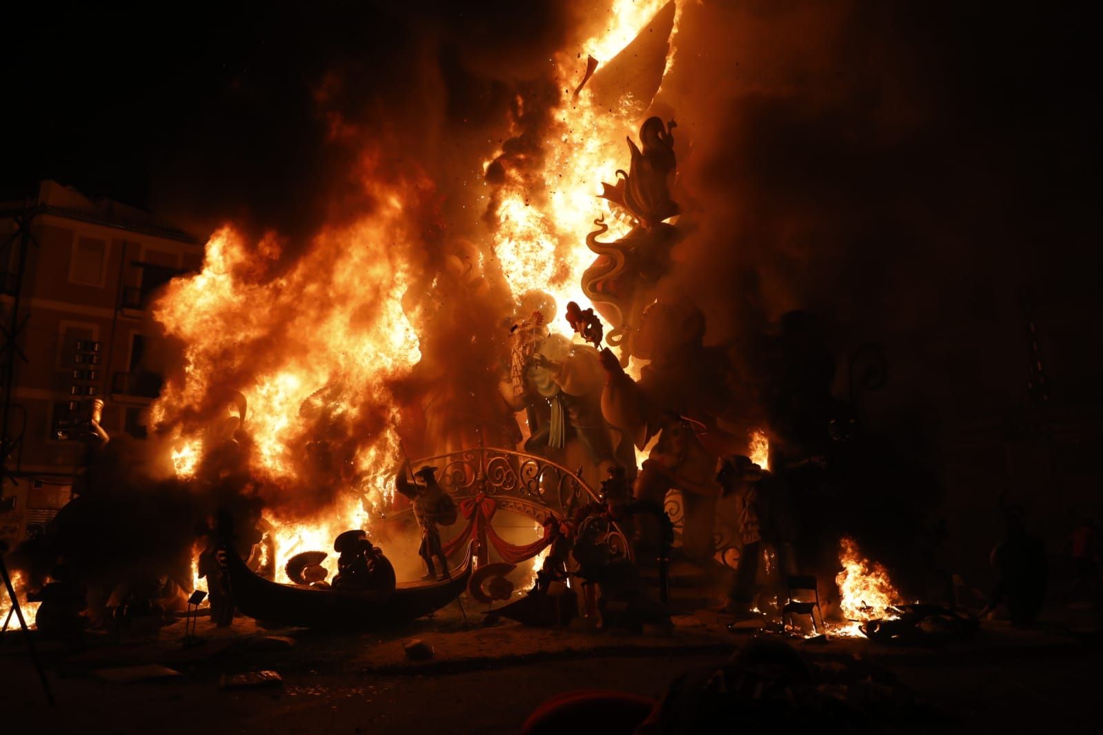 La Cremà de Convento Jerusalén, la falla del primer premio