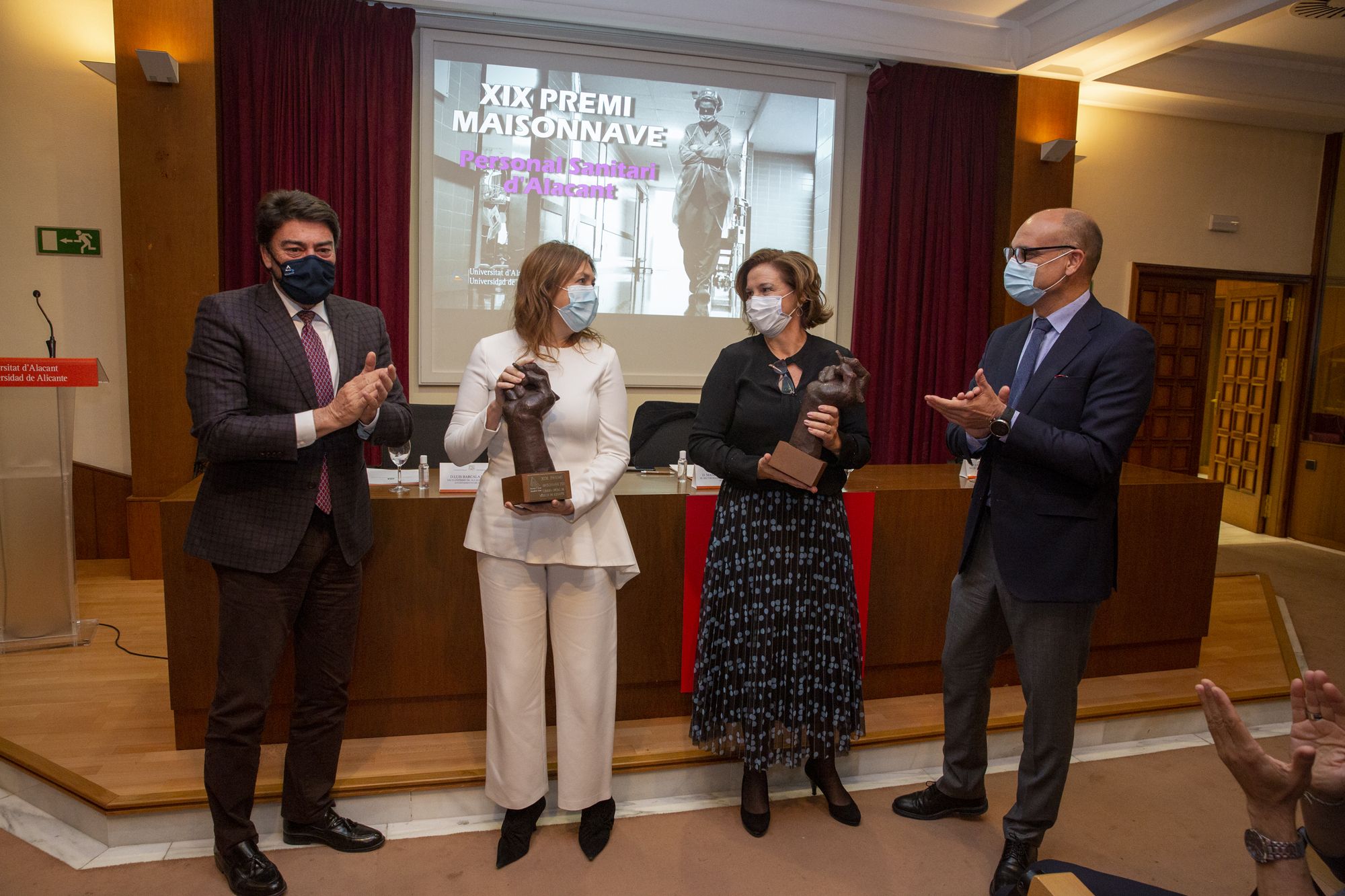 Entrega del Premio Maisonnave de la UA