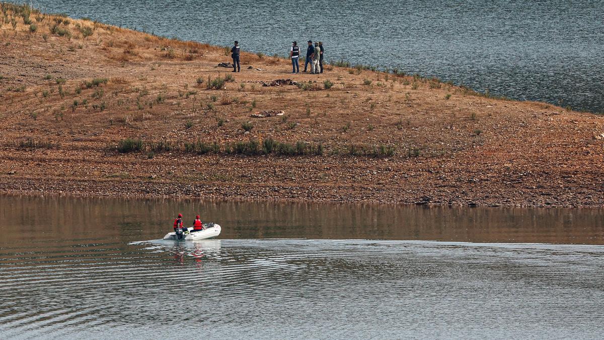 Búsqueda de Madeleine McCann en la presa de Arade en Portugal.