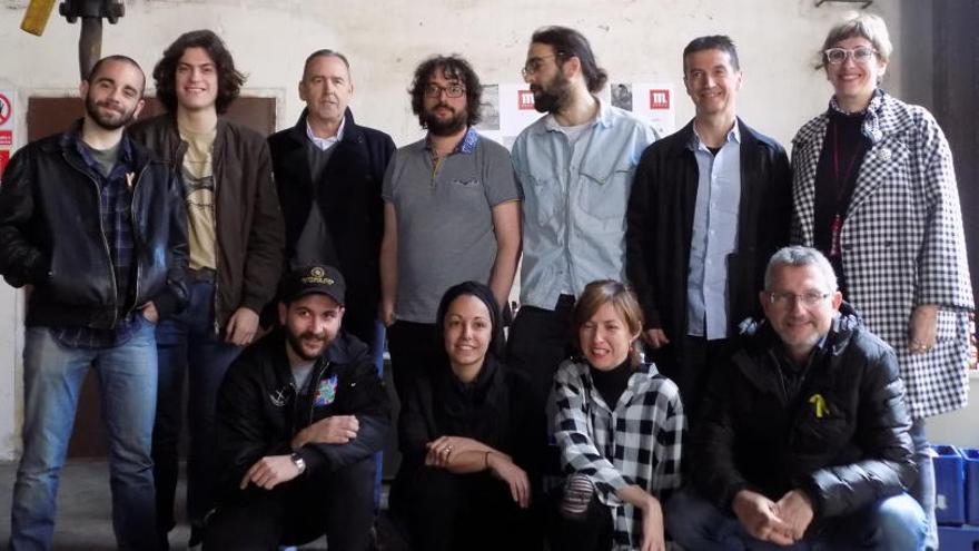 Organitzadors, artistes i patrocinadors del festival, avui a l&#039;Anònima