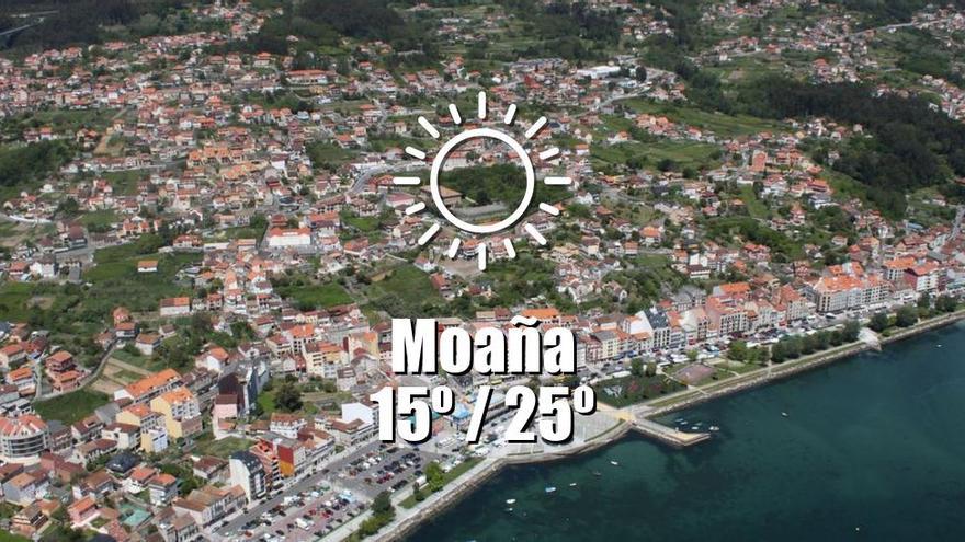 El tiempo en Moaña: previsión meteorológica para hoy, jueves 9 de octubre