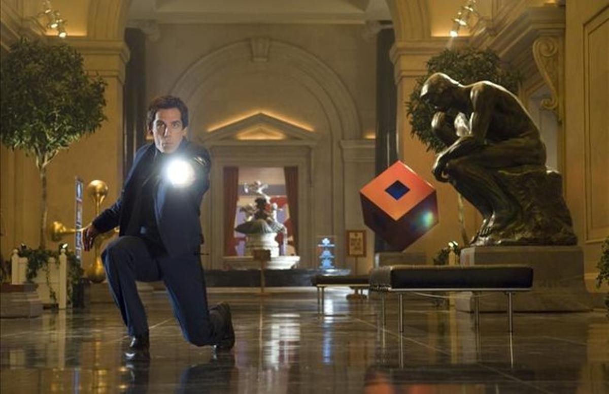 Ben Stiller, en una escena de la pel·lícula ’Noche en el museo 2’.