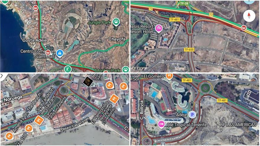 Tenerife: Colapso vial crónico en la TF-1 y accesos del sur.
