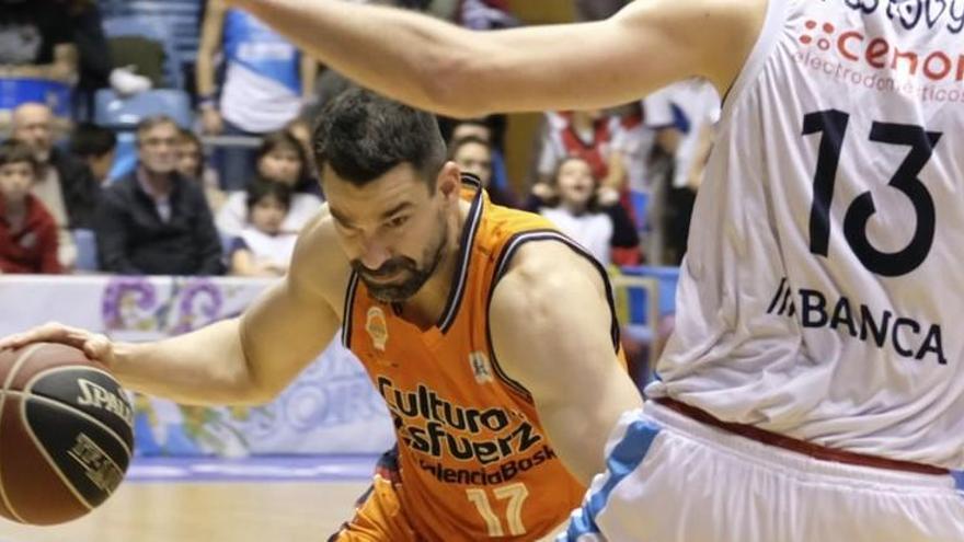 Severa derrota del Valencia BC ante el Obradoiro