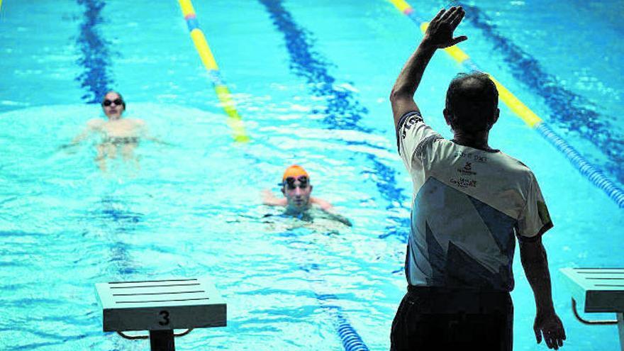 Piscina municipal David González Rodríguez, en Santa Cruz de Tenerife.