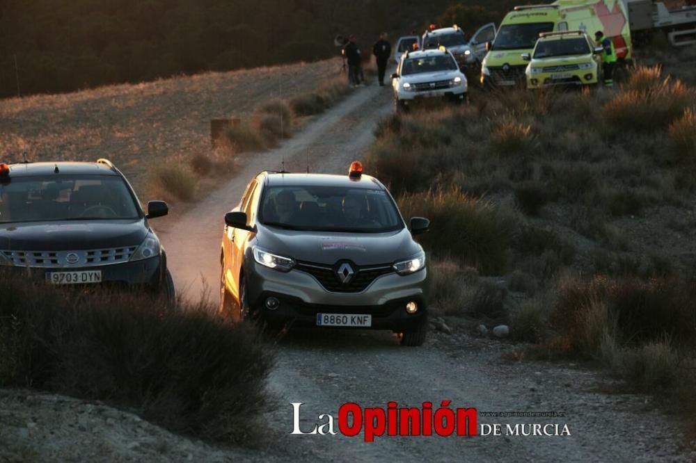 Primer especial de la jornada en el VIII Rallie Tierras Altas de Lorca