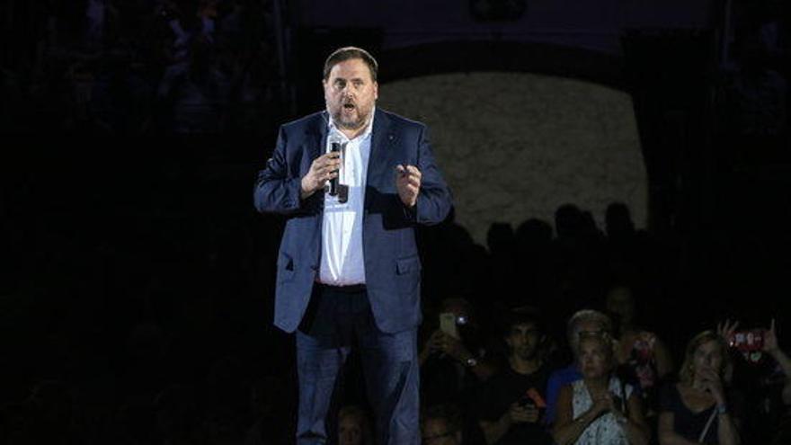 El vicepresident del Govern, Oriol Junqueras