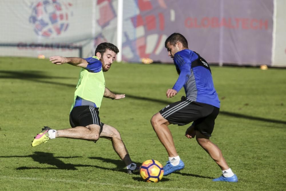 Entrenamiento del Real Oviedo