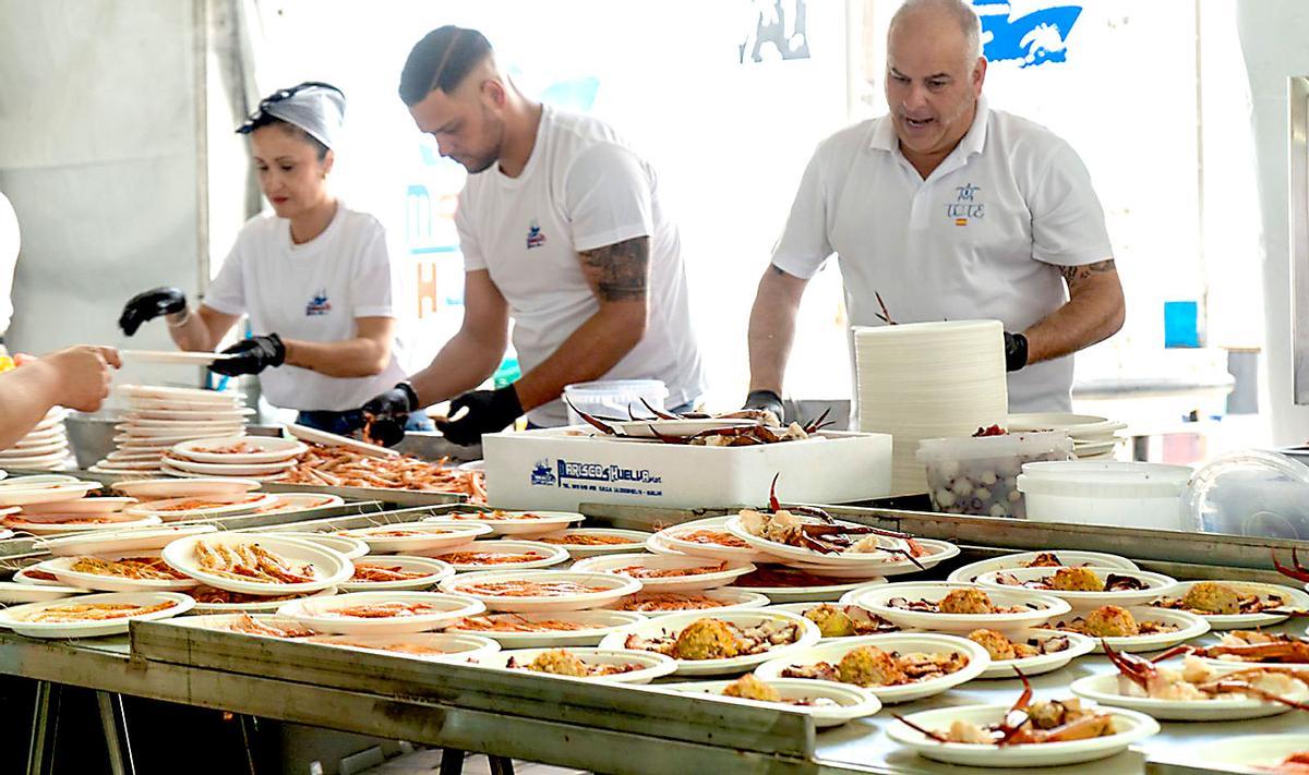 Edición de 2025  la  Feria Nacional de la Gamba, la Chirla y el Boquerón.