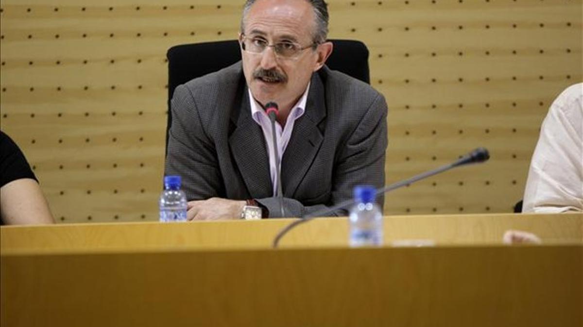 El alcalde de Mollet del Vallès, Josep Monràs, en una imagen del 2011. ÁLVARO MONGE