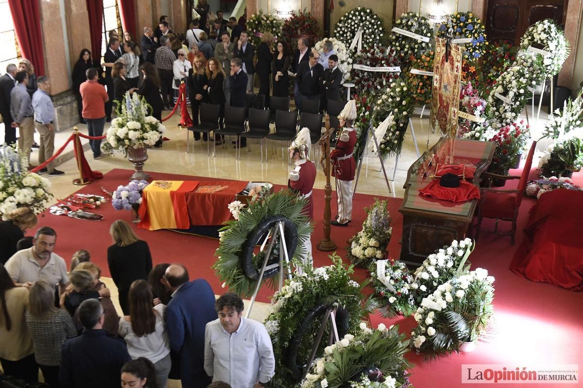 Murcia despide a José Ballesta: las fotos de la capilla ardiente