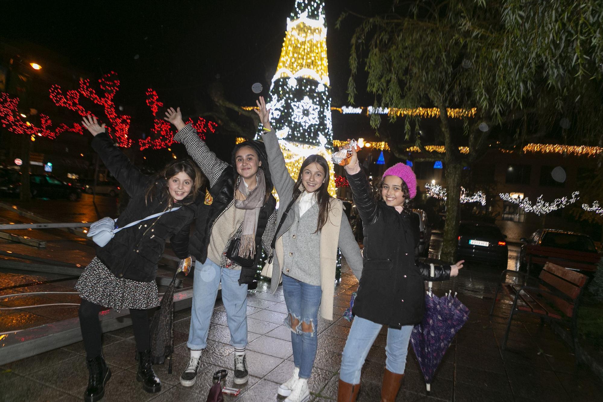 Encendido navideño en Piedras Blancas