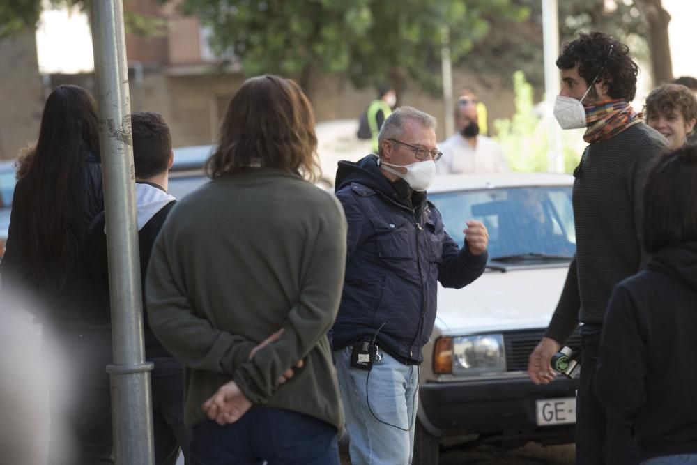 Rodatges «Las leyes de la frontera» a Manresa