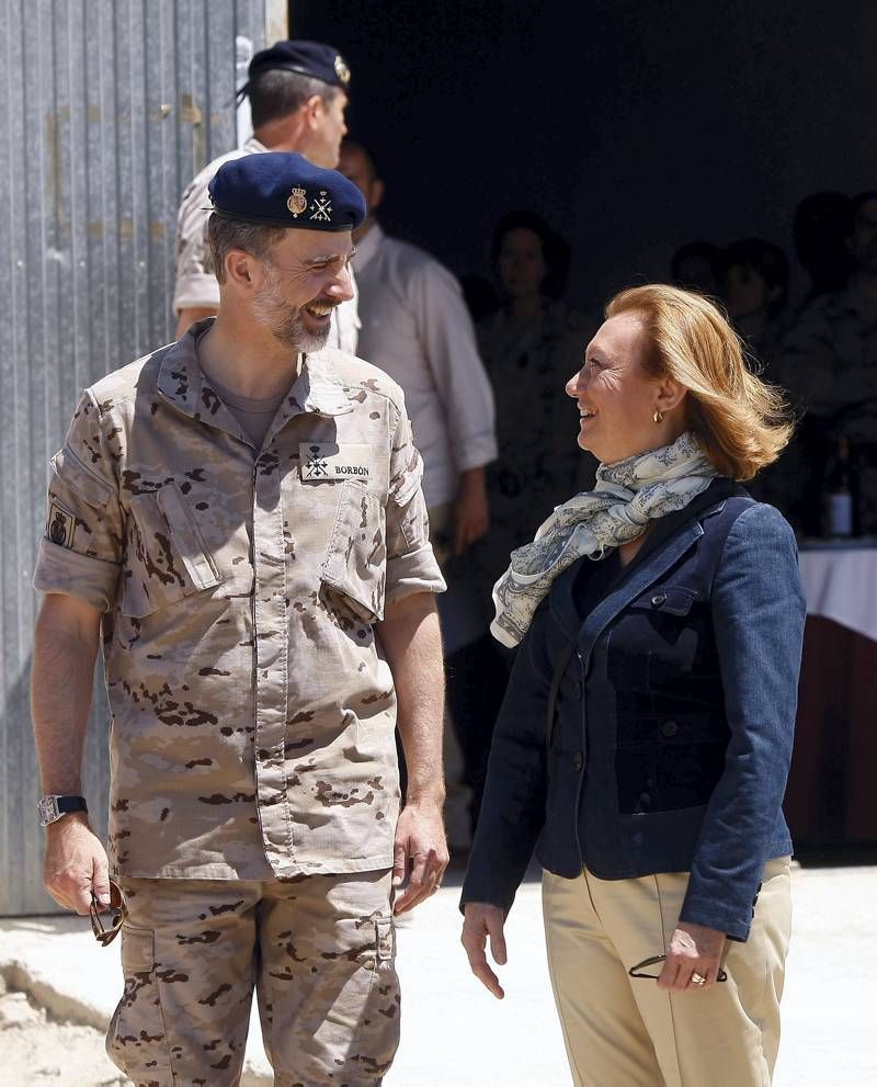 Felipe VI en Centro Nacional de Adiestramiento San Gregorio