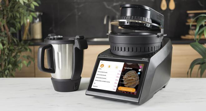 Ufesa presenta un equipo que combina robot de cocina y freidora de aire