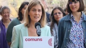 La candidata de Comuns al 12 M, Jéssica Albiach. | GERARD VILÀ / ACN