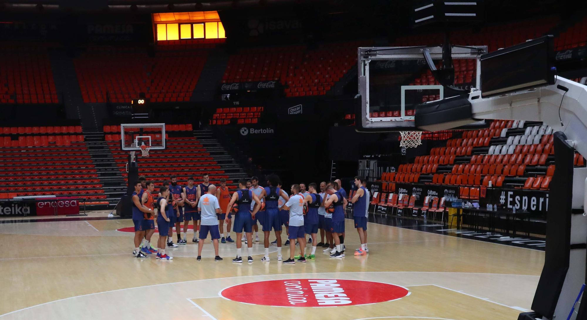 Primer Entrenamiento del Valencia Basket