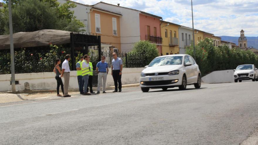 Obras «inminentes» para paliar la inseguridad vial en la carretera que atraviesa Alfarrasí