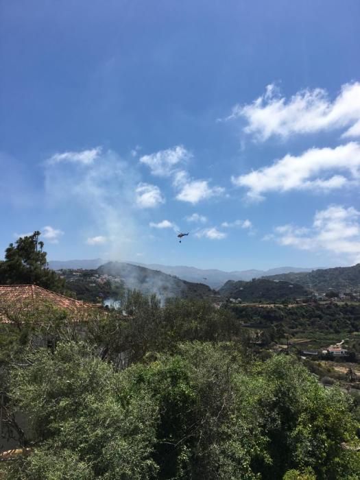 Incendio en La Calzada