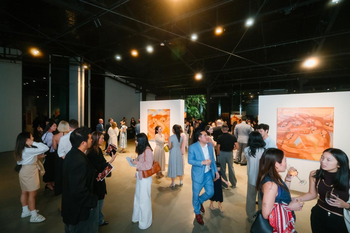 La inauguración en Bangkok de la exposición«States of Alignment», del grovense Pablo Ozo. La inauguración en Bangkok de la exposición«States of Alignment», del grovense Pablo Ozo.