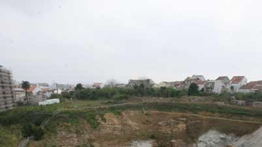 Las dos torres de viviendas están ya en construcción.