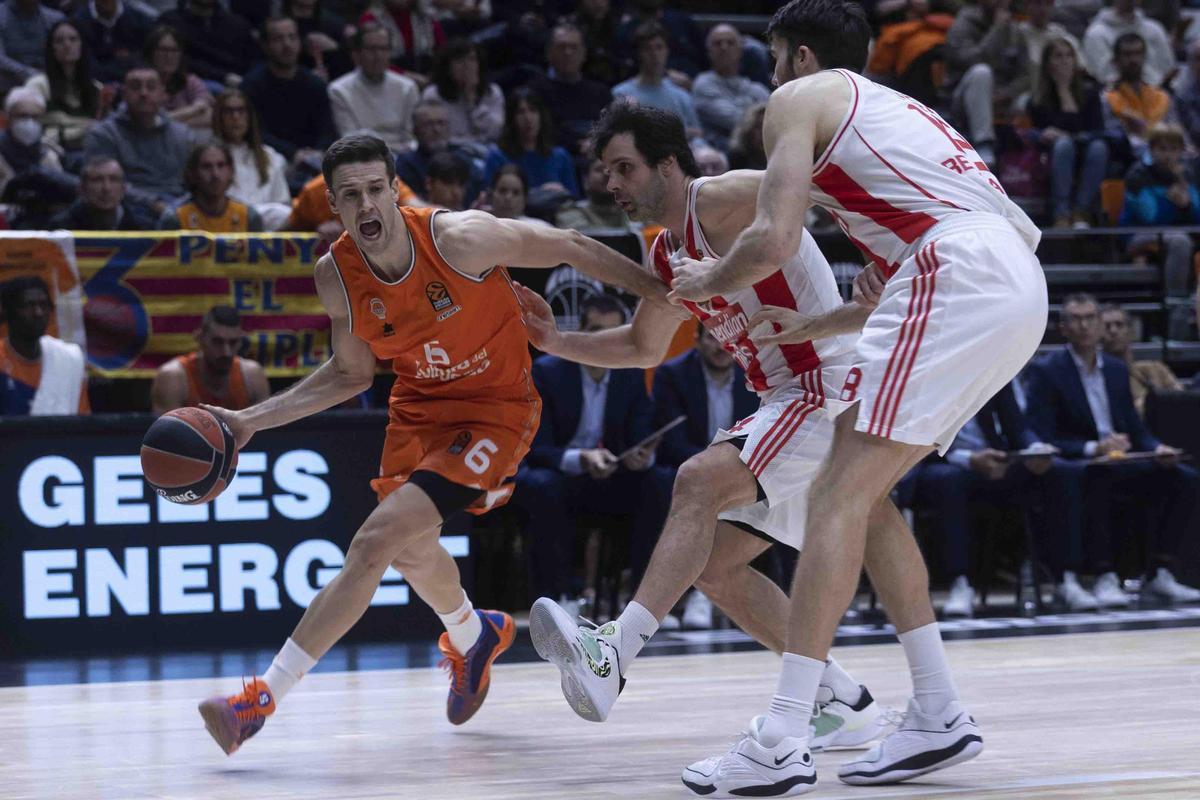 Euroliga Valencia Basket- Crvena Zvezna Meridiamb