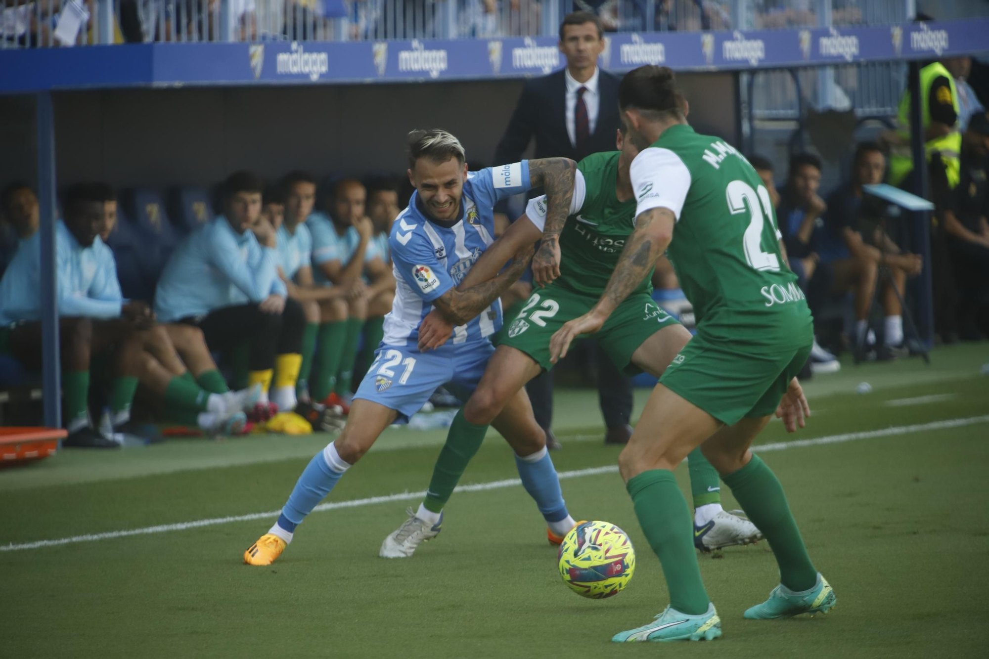 LaLiga SmartBank | Málaga CF - SD Huesca, en imágenes