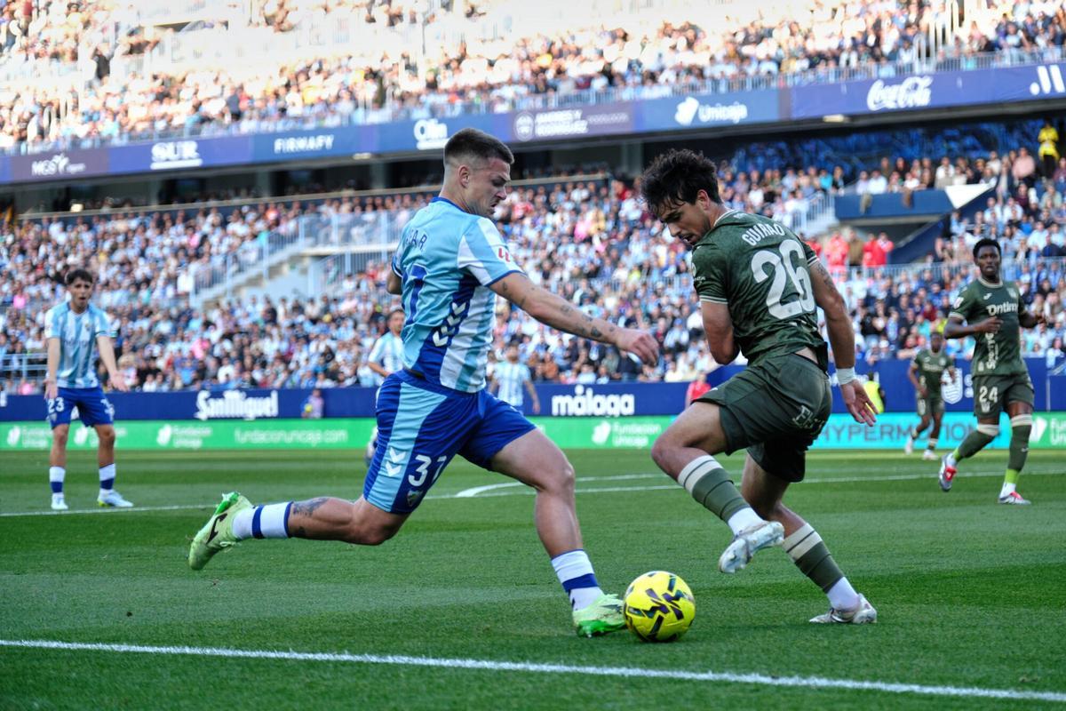 Málaga CF - CD Leganés, en imágenes