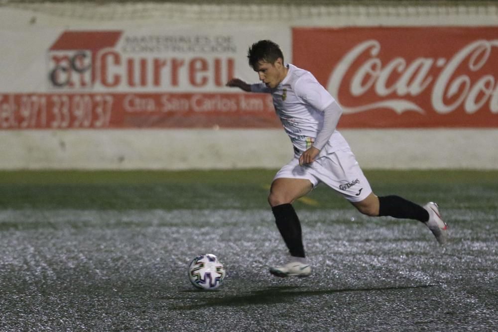 El cuadro santaeulaliense alcanza por primera vez la tercera ronda de la Copa del Rey tras lograr la clasificación en un trabajado encuentro