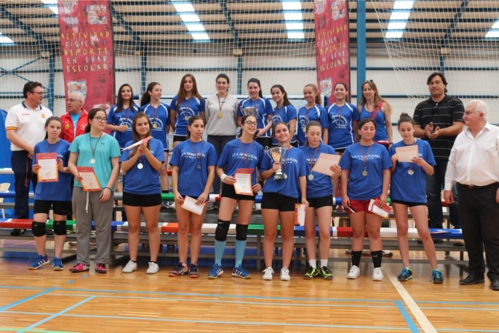 Final de Deporte Escolar Cadete en San Javier