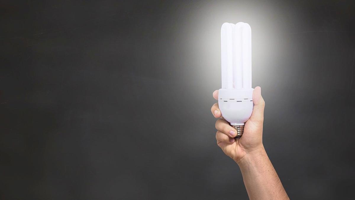 Una luz LED, mucho más duradera que las tradicionales