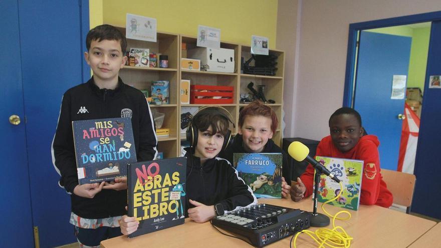 urense donde los libros tienen voz propia: alumnos del CEIP Manuel Sueiro crean audiolibros con códigos QR