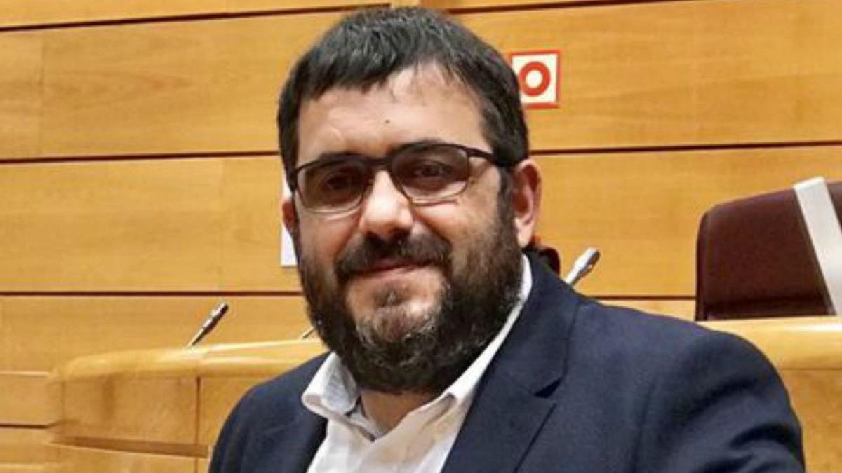 El senador de Més, Vicenç Vidal. |