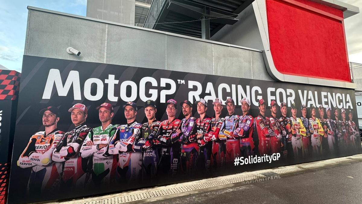 Todo listo en Montmeló para recibir al GP de la Solidaridad con Valencia.