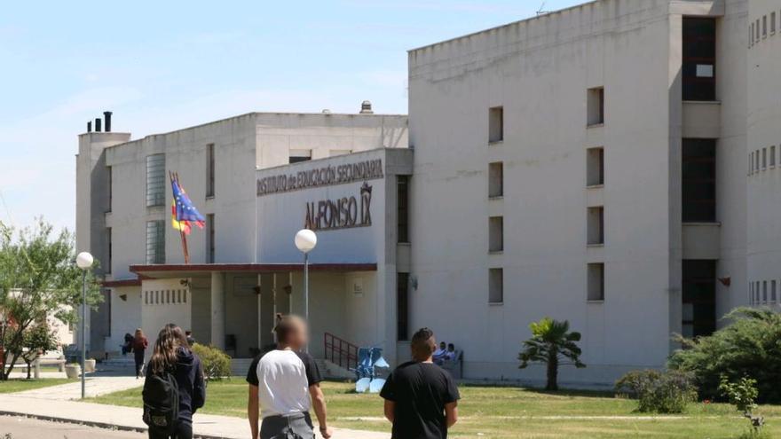 El instituto Alfonso IX de Zamora donde se ha detectado un brote de paperas.