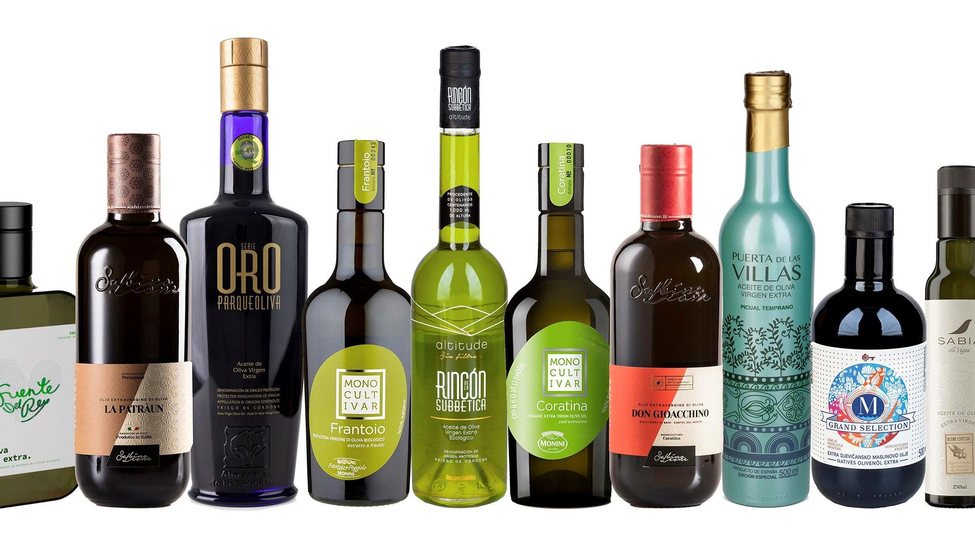 Los 10 mejores aceites de oliva virgen extra del mundo según la guía Evooleum 2023.